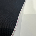 14.6oz Black and Pink Selvedge Denim